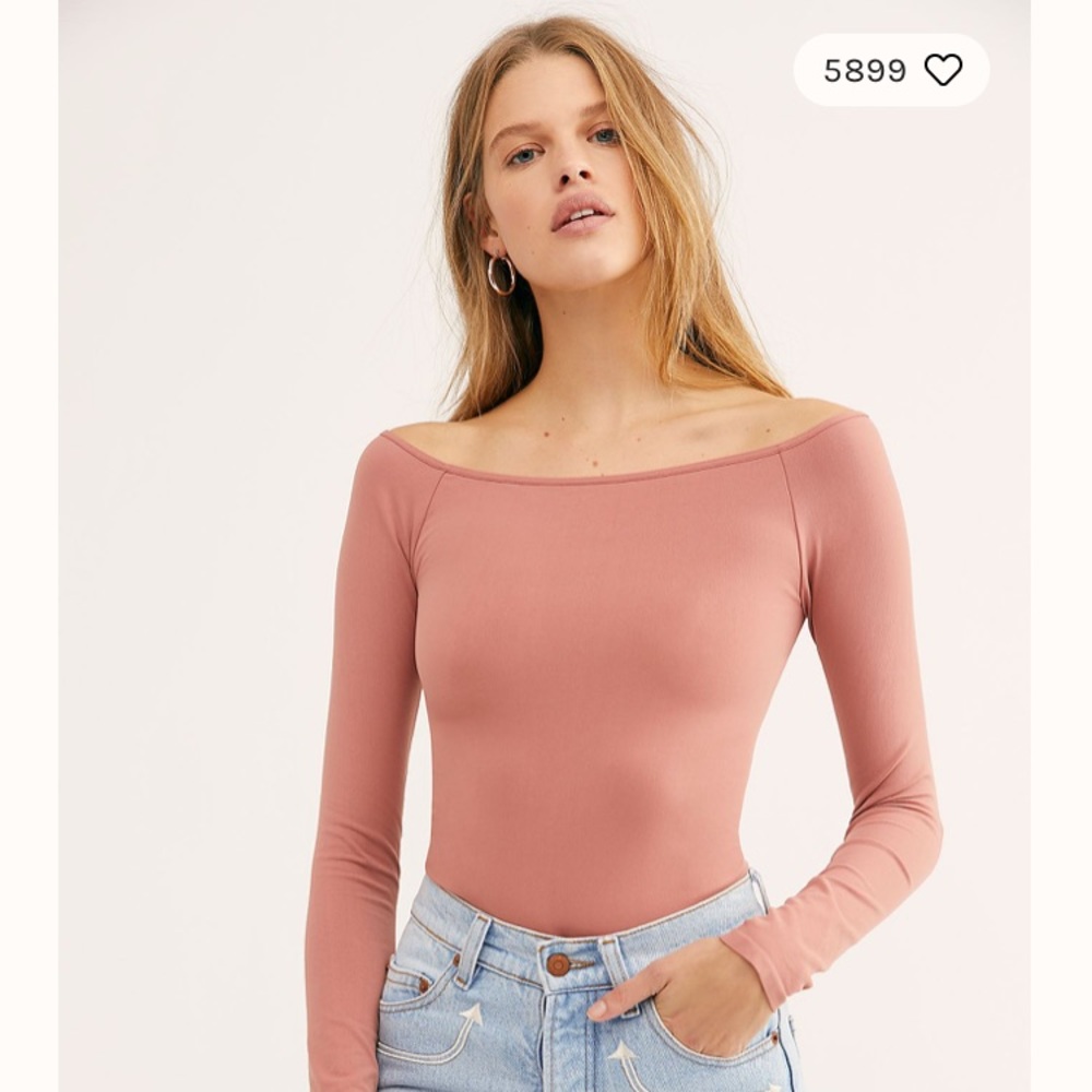 Free people off shoulder top